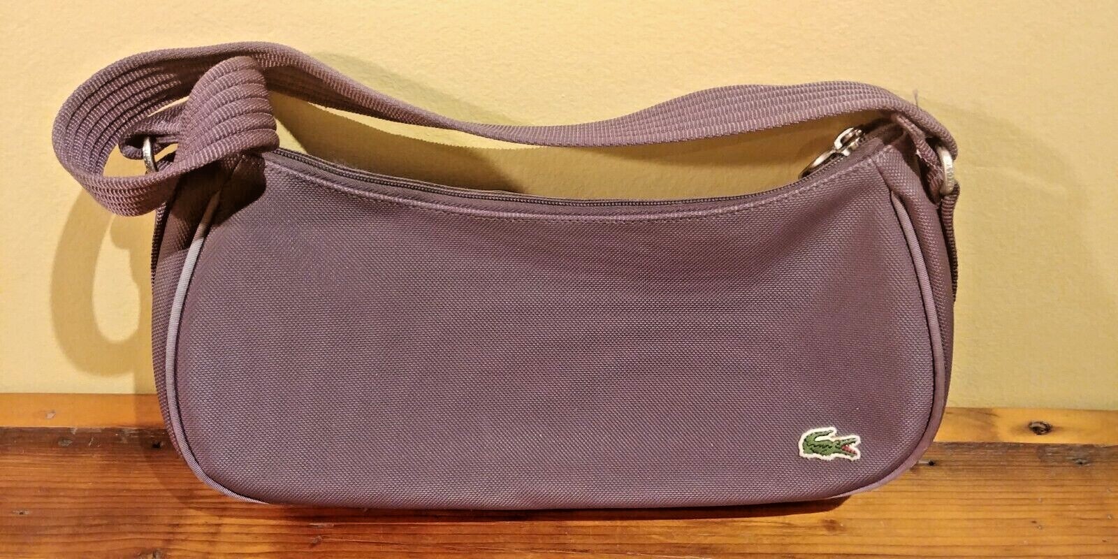 Lacoste Purple Lavender Baguette Shoulder Bag Underar… Gem