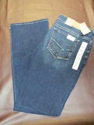 BKE BUCKLE PAYTON MID RISE BOOTCUT DISTRESSED STRETCH JEANS 38X35.5 (NWT)