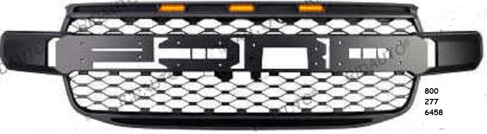2024 Ranger Raptor Style Grille W/ Lights & Painted Letters | eBay
