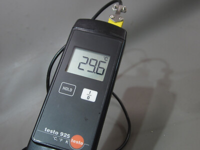 Messgerät Testo 925 Temperaturmessgerät Digital Thermometer mit Raychem Fühler