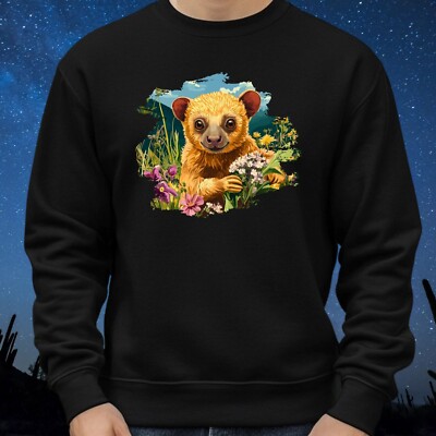  Tier auf Blumenfeld Sweatshirt Kuschelig und Perfekt für jeden Anlass Sbis4XL