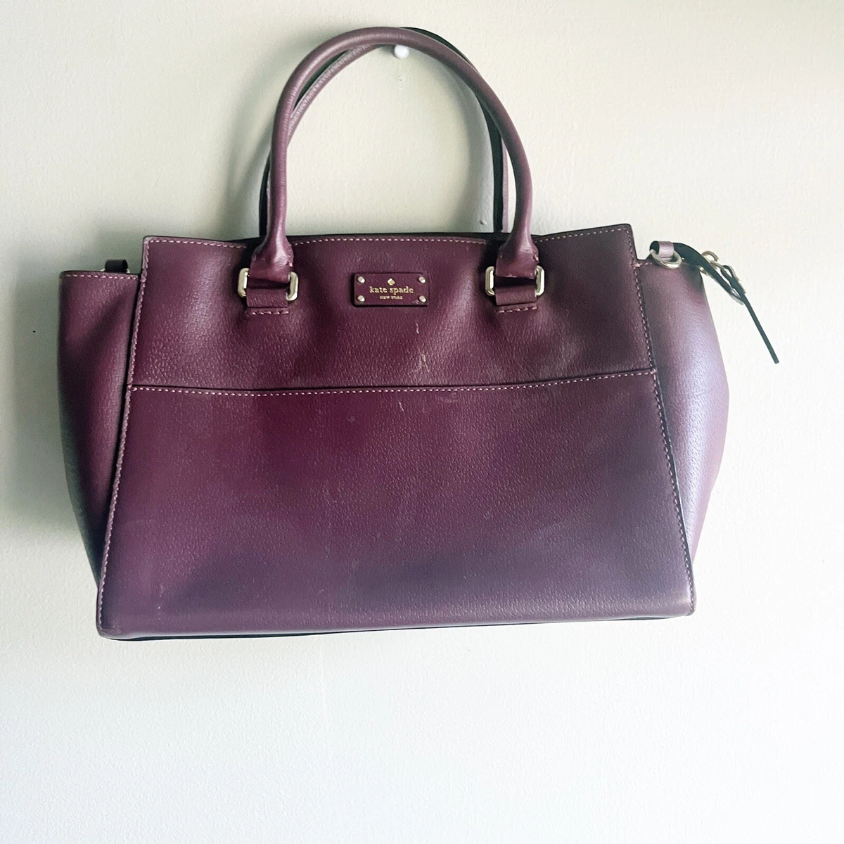 Kate spade eggplant clearance bag