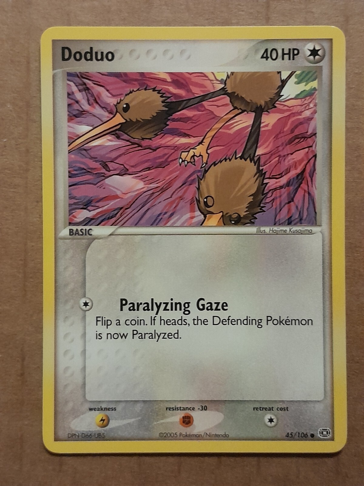 Pokemon Doduo 45/106 ex Emerald NM-MINT See Pictures