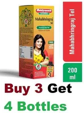 Baidyanath Mahabhringraj Oil Ayurvedic Hair Oil 200ml Buy 3 Get 1 Free