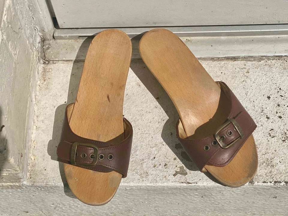 Mules sholl cuir t.36 - Photo 3/4
