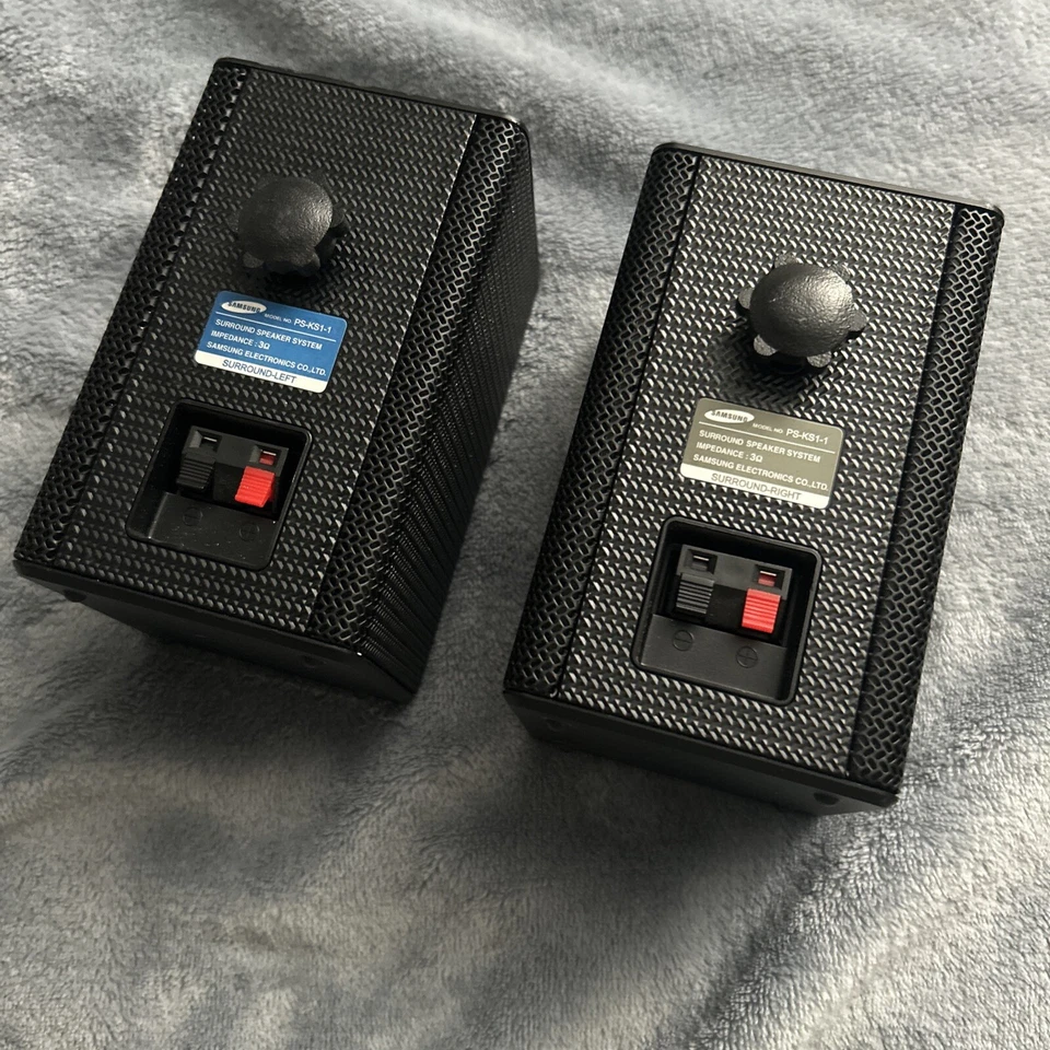Par de alto-falantes surround via satélite Samsung PS-KS1-1 (esquerda e direita). Sem fios - Imagem 4 de 4