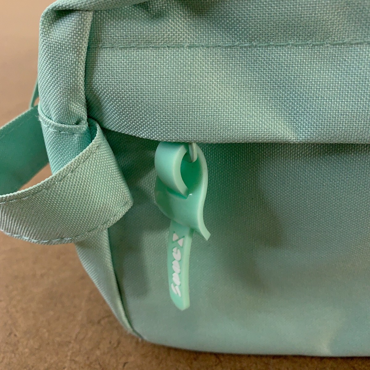 Sooez Mint Green 3-Compartment Zippered Pencil Case New | eBay