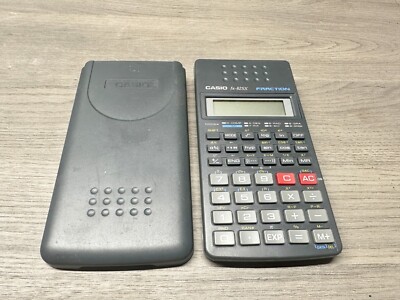 VINTAGE CASIO FX-82SX SCIENTIFIC CALCULATOR FRACTION MATH SCHOOL