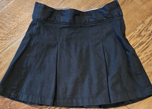 Gap Kids Girls Size 7 Black Pleated Skirt/Skort EUC - School Uniform