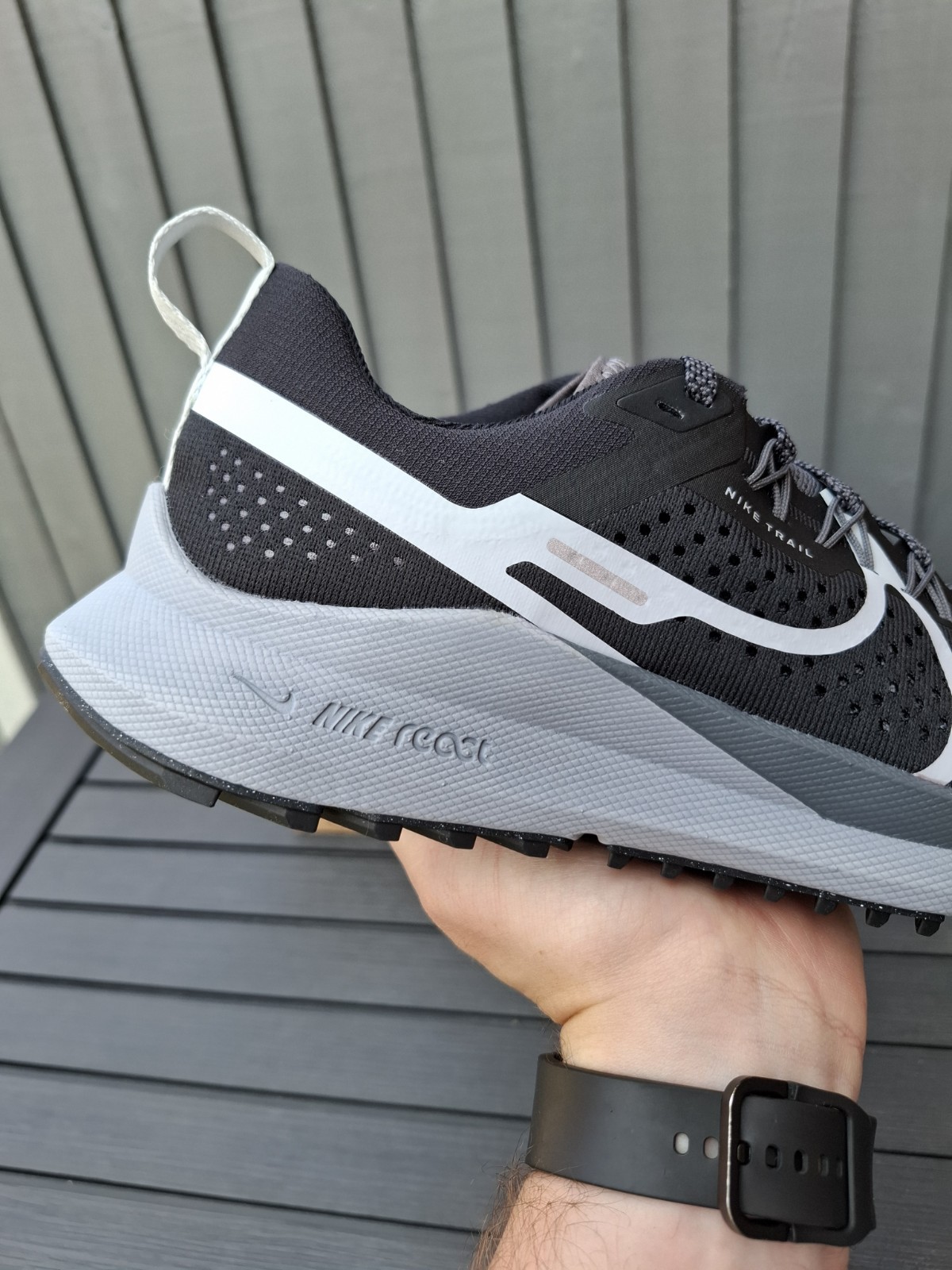 Nike React Pegasus Trail 4 Black Grey Trainers Women's Size 6.5 (UK) RRP £130 image 8