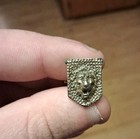 VINTAGE LION HEAD CUFF LINK — photo 1