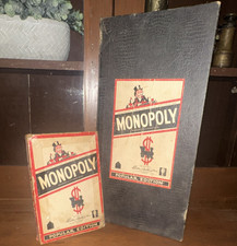 Parker Brothers Monopoly Popular Edition Finance Board Game Vintage