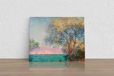 Claude Monet "Antibes in the Morning" Canvas Print Wall Art Home Decor