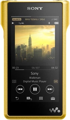 SONY NW-WM1Z NM Digital Hi-Res Audio Player Walkman Gold 256GB English - Image 1 of 4