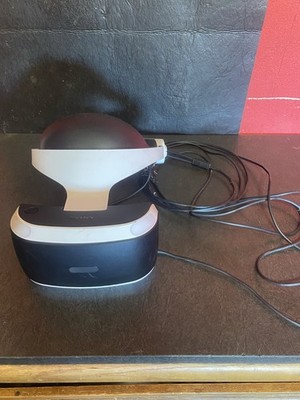 Sony PlayStation VR Headset Black White HDMI PC & Console VR untested!