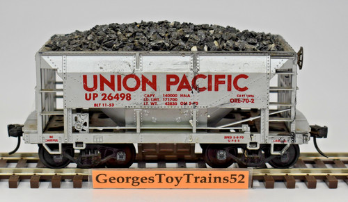 ATLAS 2-RAIL ESCALA O #26498 UP UNION PACIFIC MINERAL COCHE CON KADEES 6264 | Condition: Used