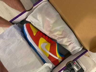 Nike SB Dunk Low - Habanero Red - Bart Simpson - BQ6817-602 - EU 43-  US9,5