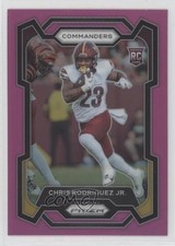 2023 Panini Prizm Rookies Pink Prizm Chris Rodriguez Jr #398 ut4