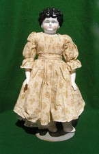 Antique Low Brow China Head Doll 19"