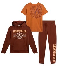 Boys Sweatsuit Set - 3 Piece Athletic Soft Fleece Hoodie, Graphic Tee and Boy...