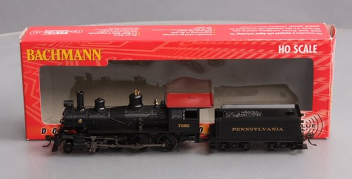 Bachmann 51401 HO Pennsylvania Baldwin 4-6-0 Steam Loco con CCC y sonido #7080 LN | Condition: Used