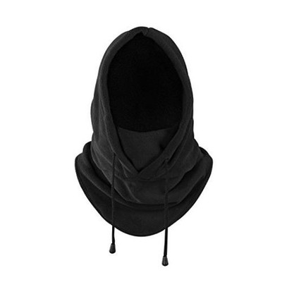 Balaclava Heavyweight Fleece Cold Weather Face and Neck Mask Black