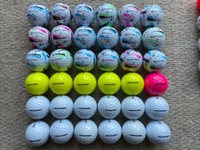 36 Taylormade Speedsoft Ink mix  Pearl Grade Golf Balls. No Pen Marks Or Scuffs