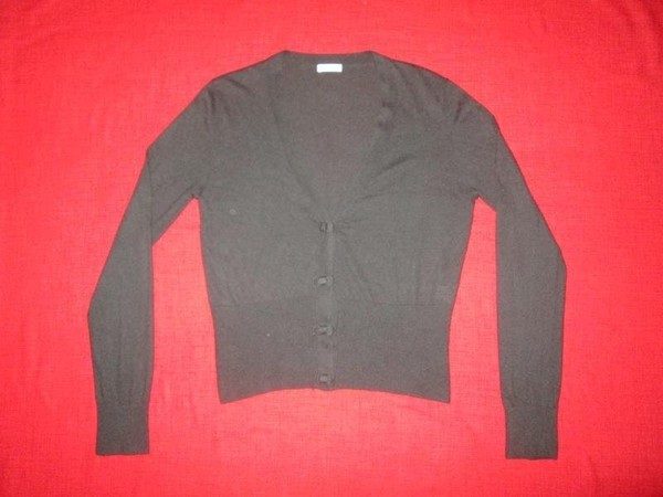Women Cacharel Sweater Black Silk Cashmere 38 / M