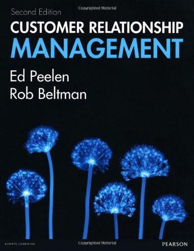 Customer Relationship Management - Peelen, Ed
