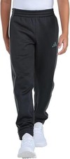 Boy's Adidas Size Large 14 - 16 Black Gray Three Stripe Active Joggers Pants