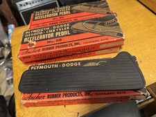4 Plymouth, Dodge, Desoto, Chrysler Accelerator pedals 1939-1946.