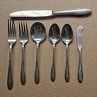 Gorham Sterling Silver Lyric Pat.1940 Flatware Set - Over 200 Grams (6.5 Ozt) #2