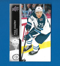 2021-2022 Upper Deck Hockey Paul Stastny Card, Winnipeg Jets Series 2 #448
