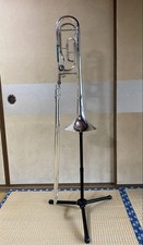 YAMAHA Custom YSL8420S Silver Tenor Bass Trom...