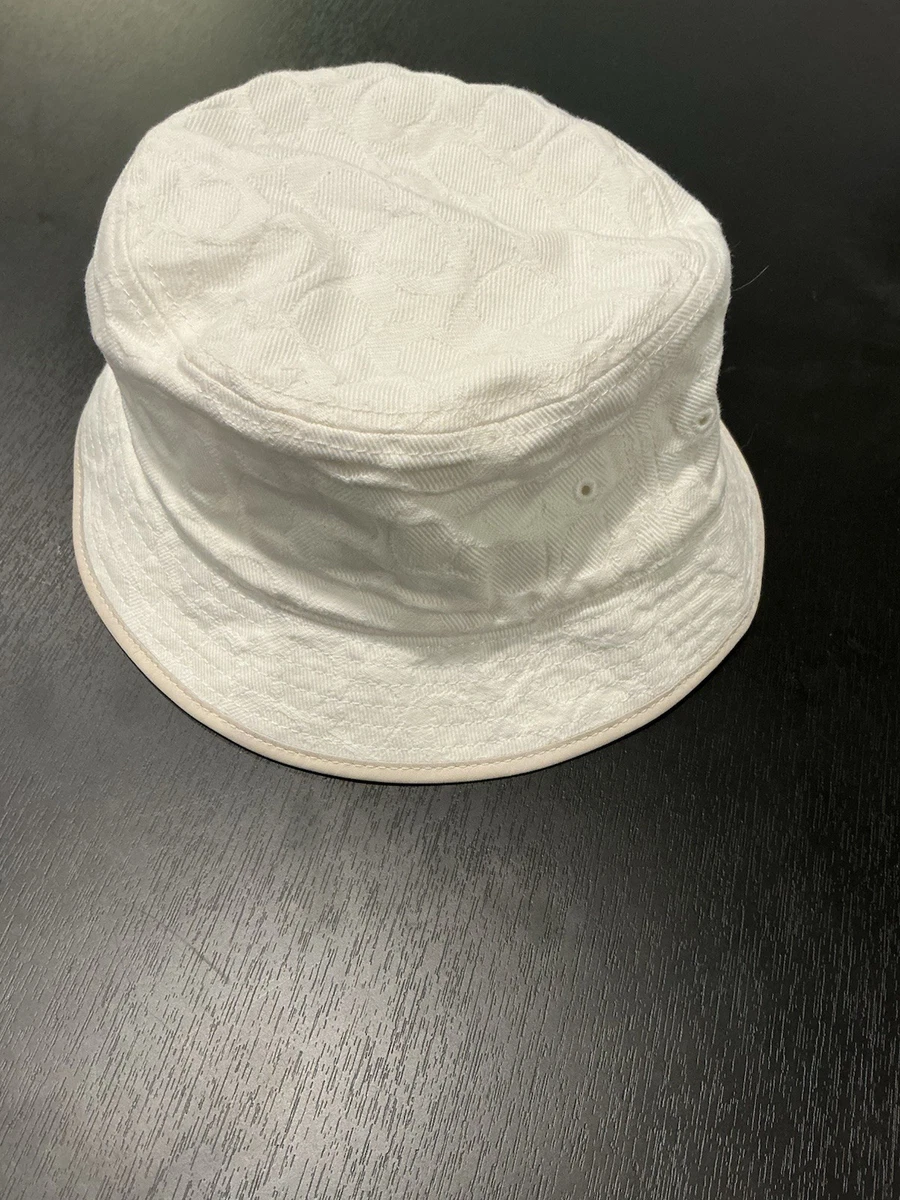 新品保管品︎⭐︎US購入 COACH コーチ バケットハット 白 ホワイト Coach White Hats for Women for sale - eBay