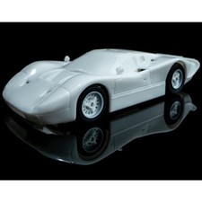 /Racemasters Ford GT40 MK IV Paintable AFX22070 HO Slot Racing Cars