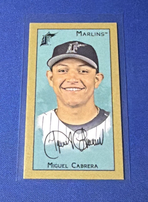 2025 Topps T205 Miguel Cabrera Florida Marlins