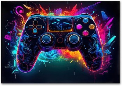 Gaming Console Carpet Floor Mat 80x90cm Washable Antislip Kids Room Gamer