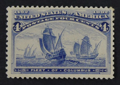 CKStamps: US Stamps Collection Scott#233 4c Columbian Mint NH OG