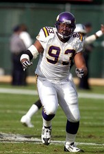 Kevin Williams Minnesota Vikings in action v the Oakland Raiders d- Old Photo 9