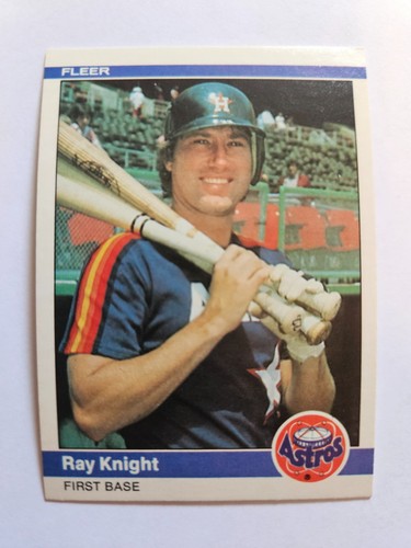 1984 Fleer Ray Knight #229 card