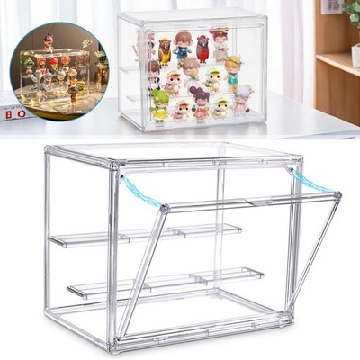 Setzkasten Acryl Vitrine Klarsicht Aufbewahrungsbox Figuren Vitrine Organizers