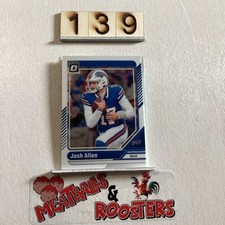 2024 Donruss Optic Josh Allen #19 Buffalo Bills