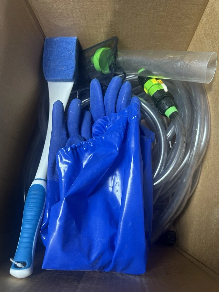 Python No Spill Clean and Fill Aquarium Maintenance System 50 Feet And Gloves - Image 2 of 4
