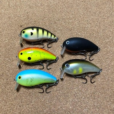 DAIWA Deka Peanut II SSR Crankbait 5er Set