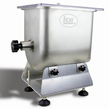 LEM 25 Lb Big Bite Miscelatore Carne Posizione Fissa Inox Ruba Manuale o Elettrico