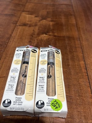 Physicians Formula Circle Rx Control Concealer #2725 Natural Light NEW RARE,X2