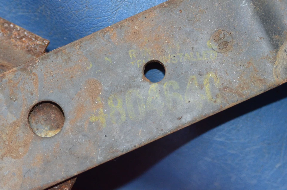 Cadillac Series 60 62 1959-60 diestro trasero sedán de 4 puertas ventana eléctrica regulador lado de paso Foto 3 de 4