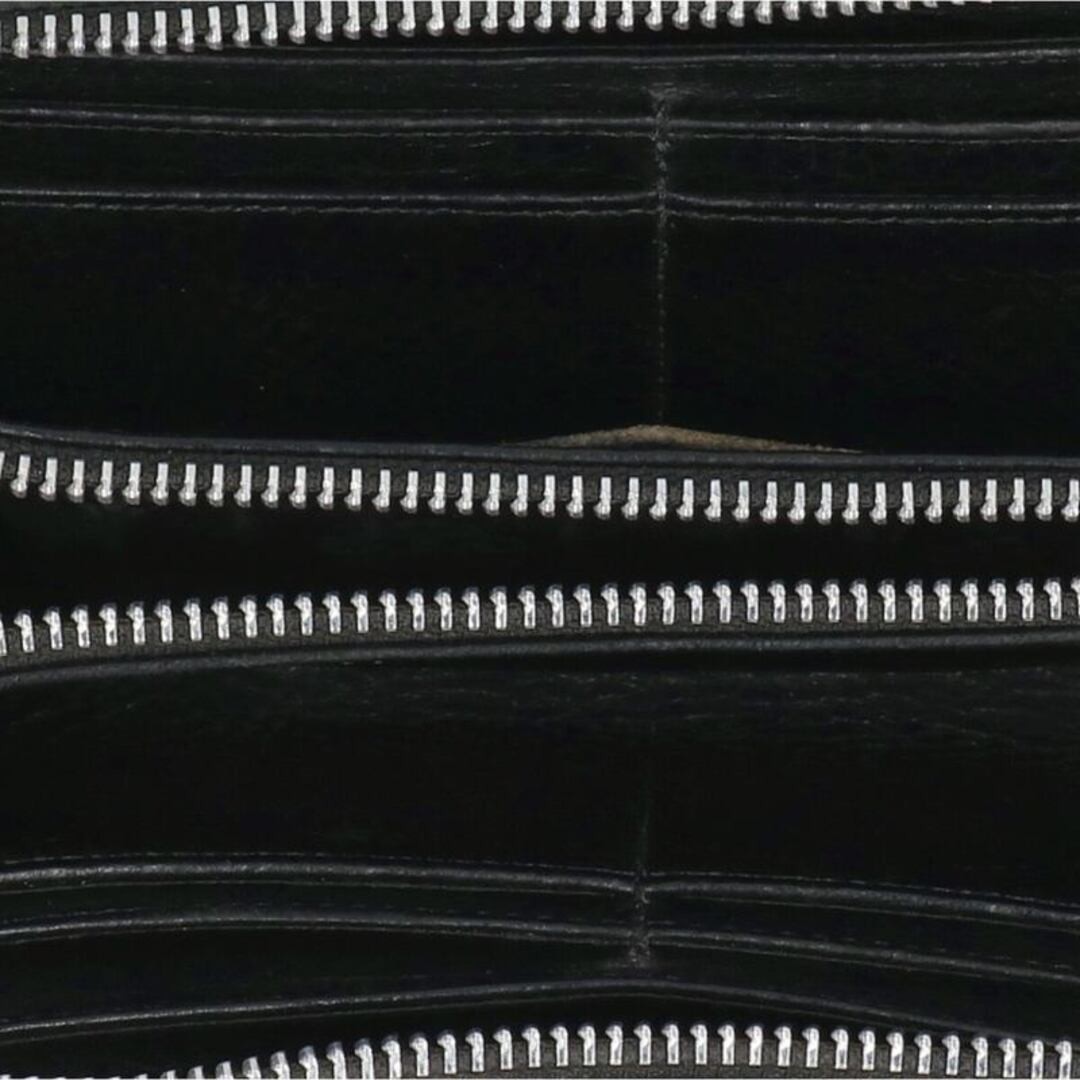 Chrome Hearts REC F Zip Quilted Multi-semetery Cross Leather Wallet Purse Used 1 thumbnail 4