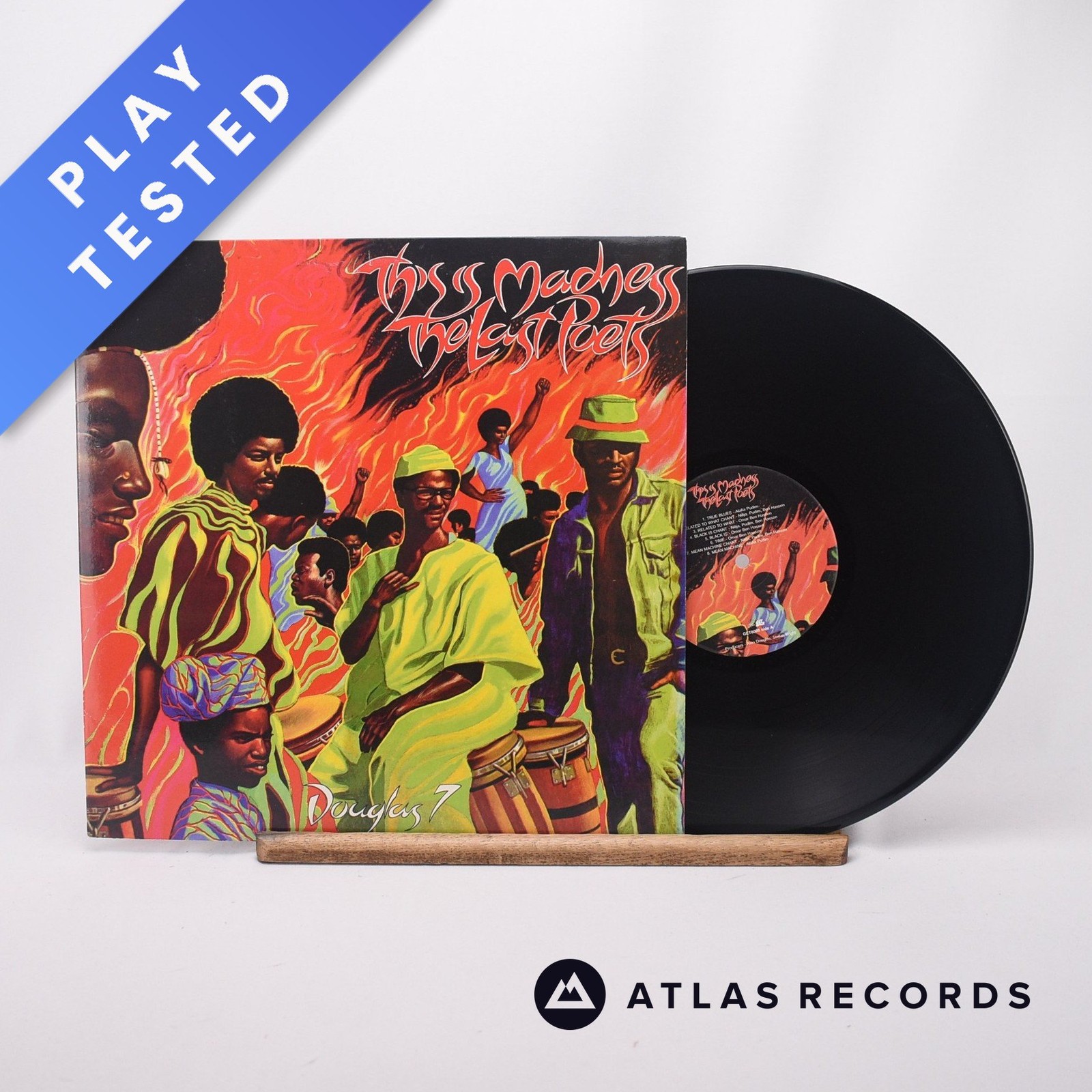 The Last Poets This Is Madness LP Album Vinyl Record - EX/EX